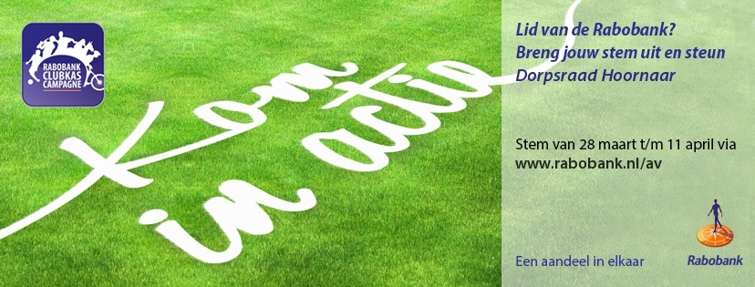 Rabobank Clubkas Campagne | Dorpsraad Hoornaar
